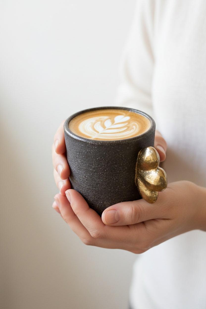 Handmade Stoneware Coffee Cup 