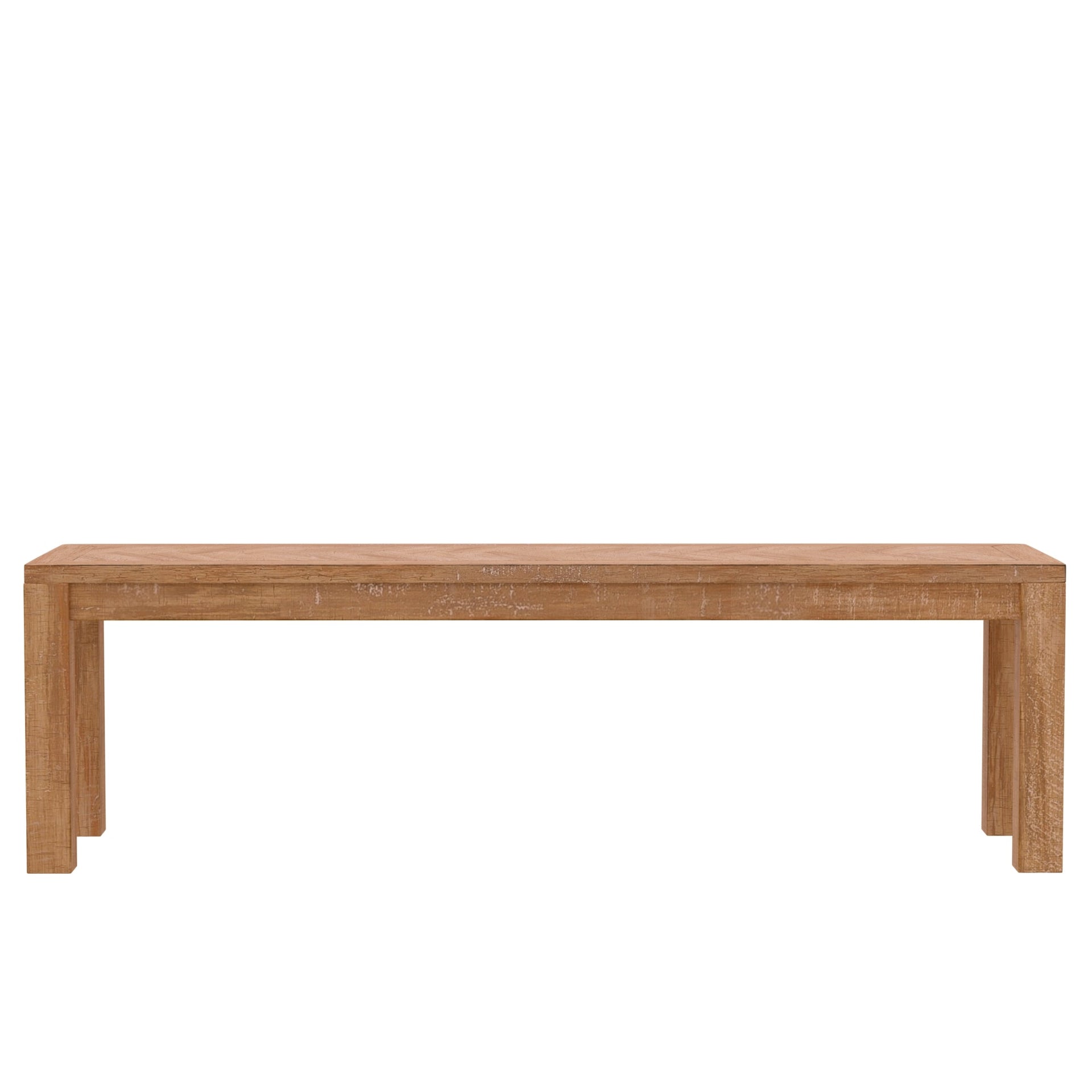 Aiden Bench, Natural Weathered