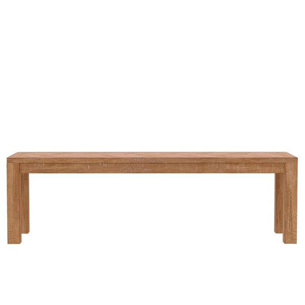 Aiden Bench, Natural Weathered