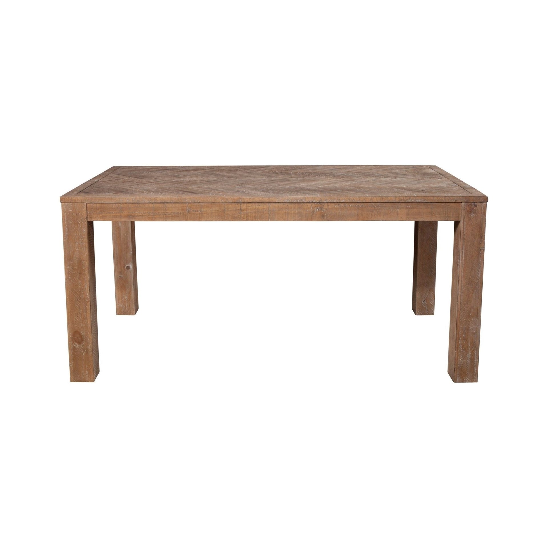 Aiden Dining Table, Natural Weathered
