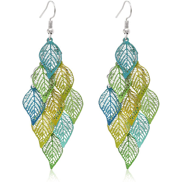 Aisansty Handmade Boho Super Lightweight Chandelier Dangle Drop Earring
