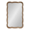 Hatherleigh Scallop Wood Wall Mirror