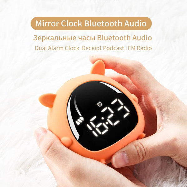 Alarm Clock Kids Child Children Sleep Bedside Alarm Clock Digital Wake Up Children's Alarm Clocks for Girls Boys Bedroom Temperature Snooze Timer Clock for Bedroom/Table/Desk