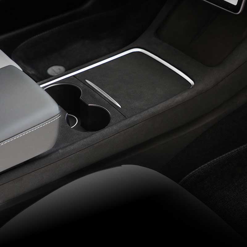 Alcantara Center Console Wrap for Tesla Model 3 Highland / Y