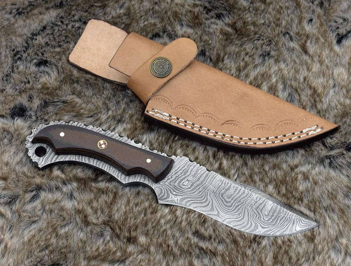 Alchemy Neck Knife with Micarta Handle