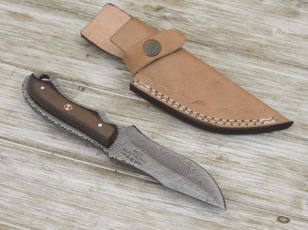 Alchemy Neck Knife with Micarta Handle
