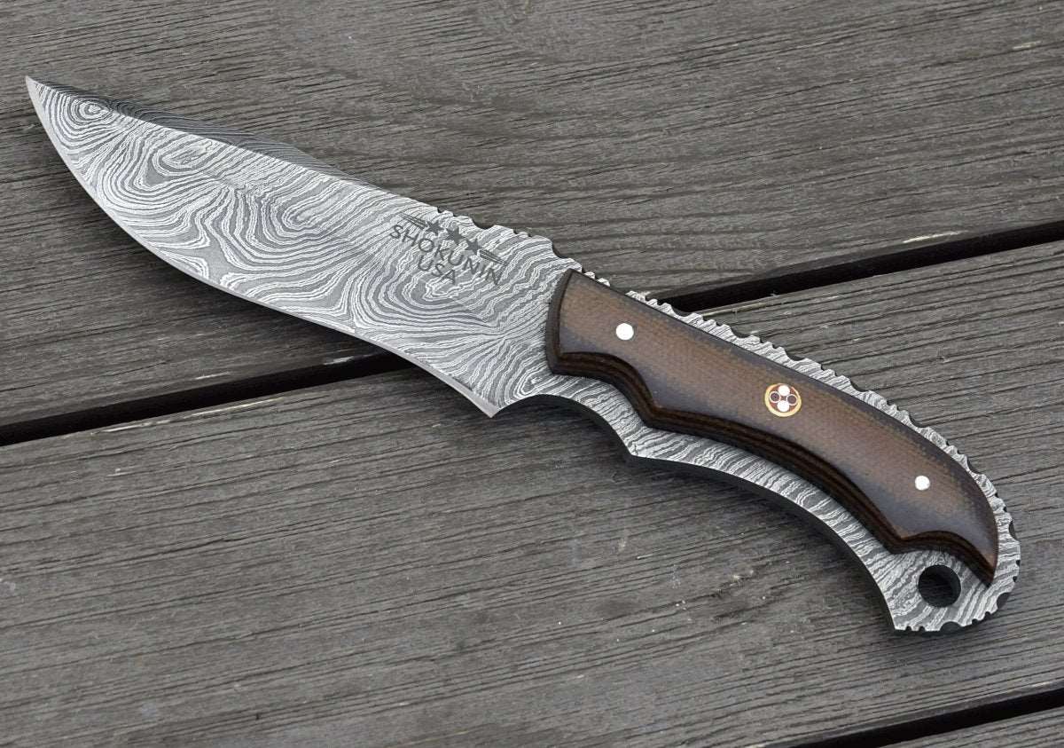 Alchemy Neck Knife with Micarta Handle