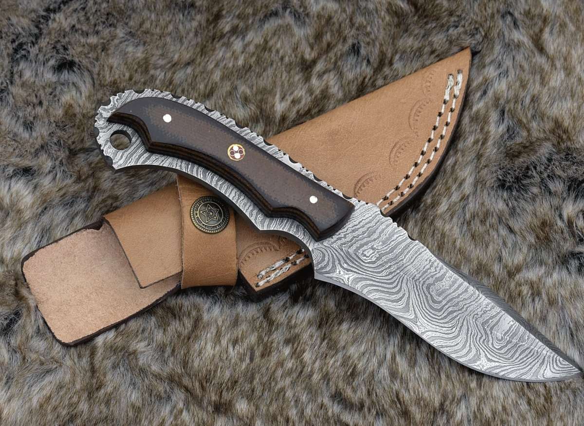 Alchemy Neck Knife with Micarta Handle