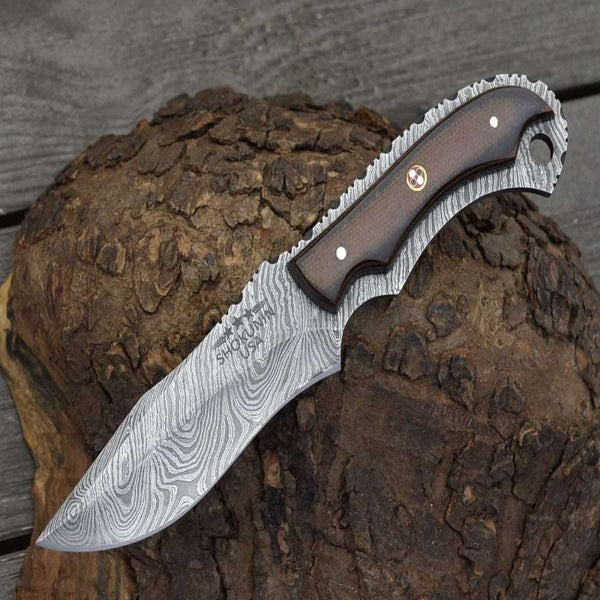 Alchemy Neck Knife with Micarta Handle