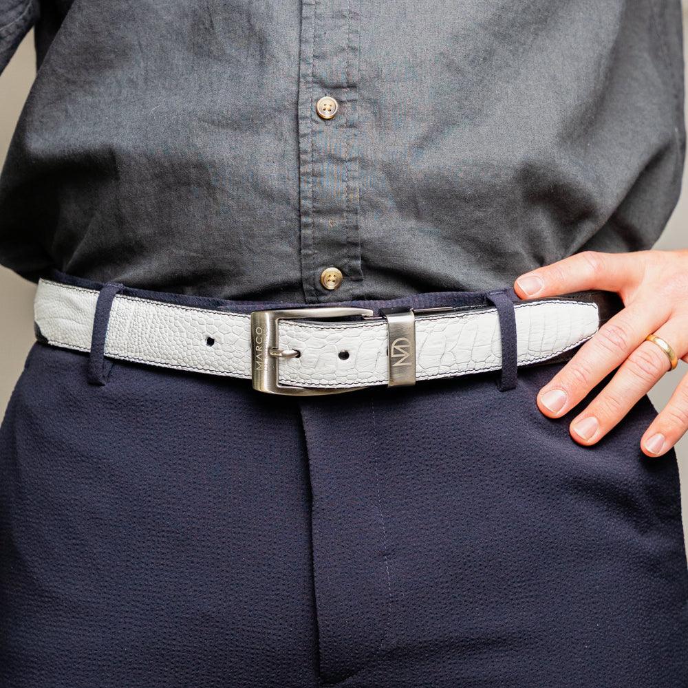 Alessio Belt White / Black