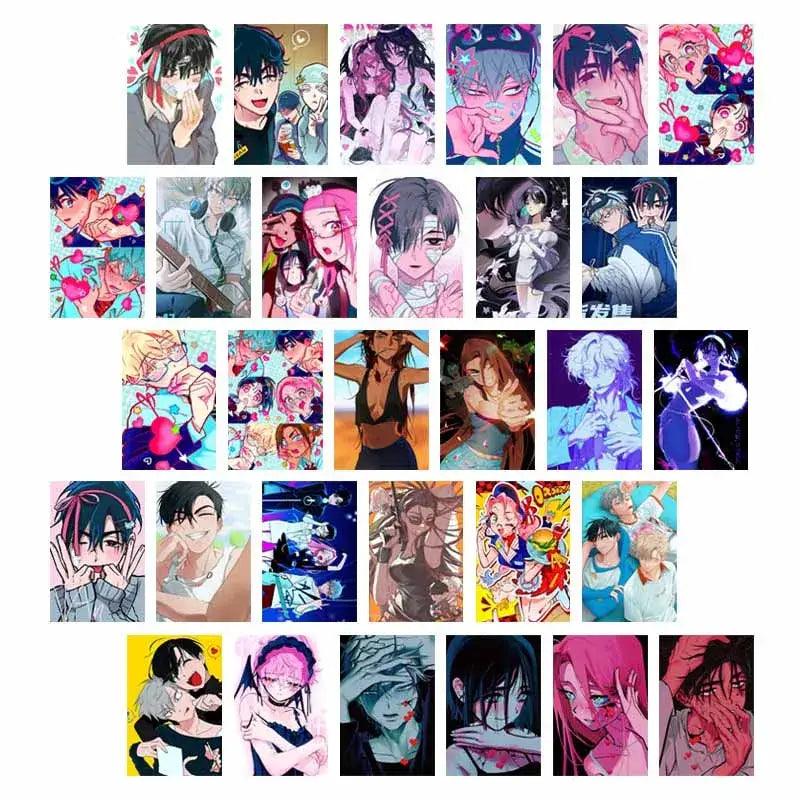 Anime Alien Photo Cards