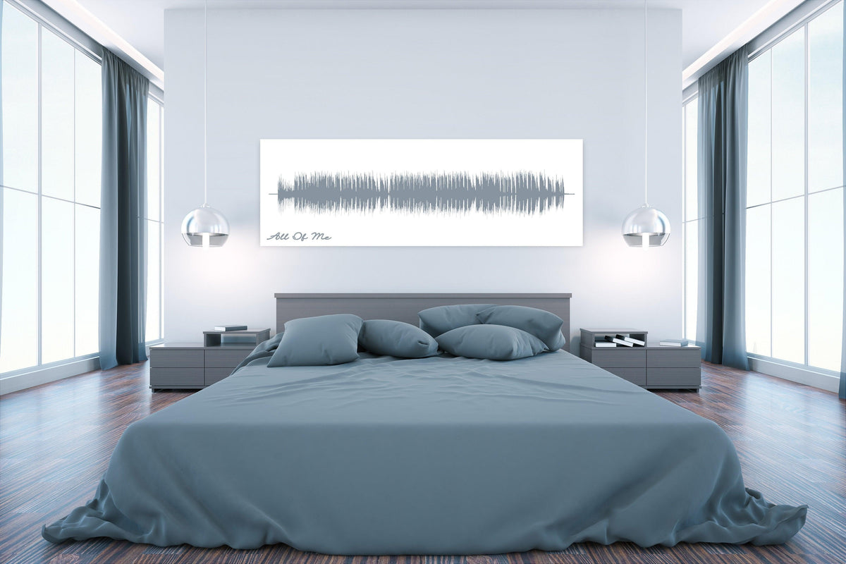 Sound Wave Canvas - A Personalized Design Using Your Voice On Canvas