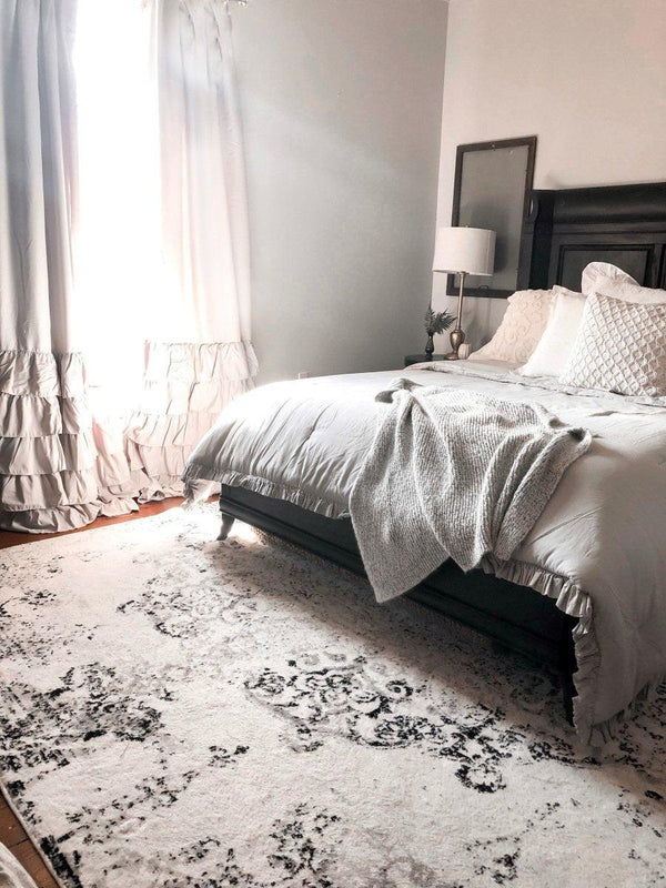 Allison Ruffle Curtain Set