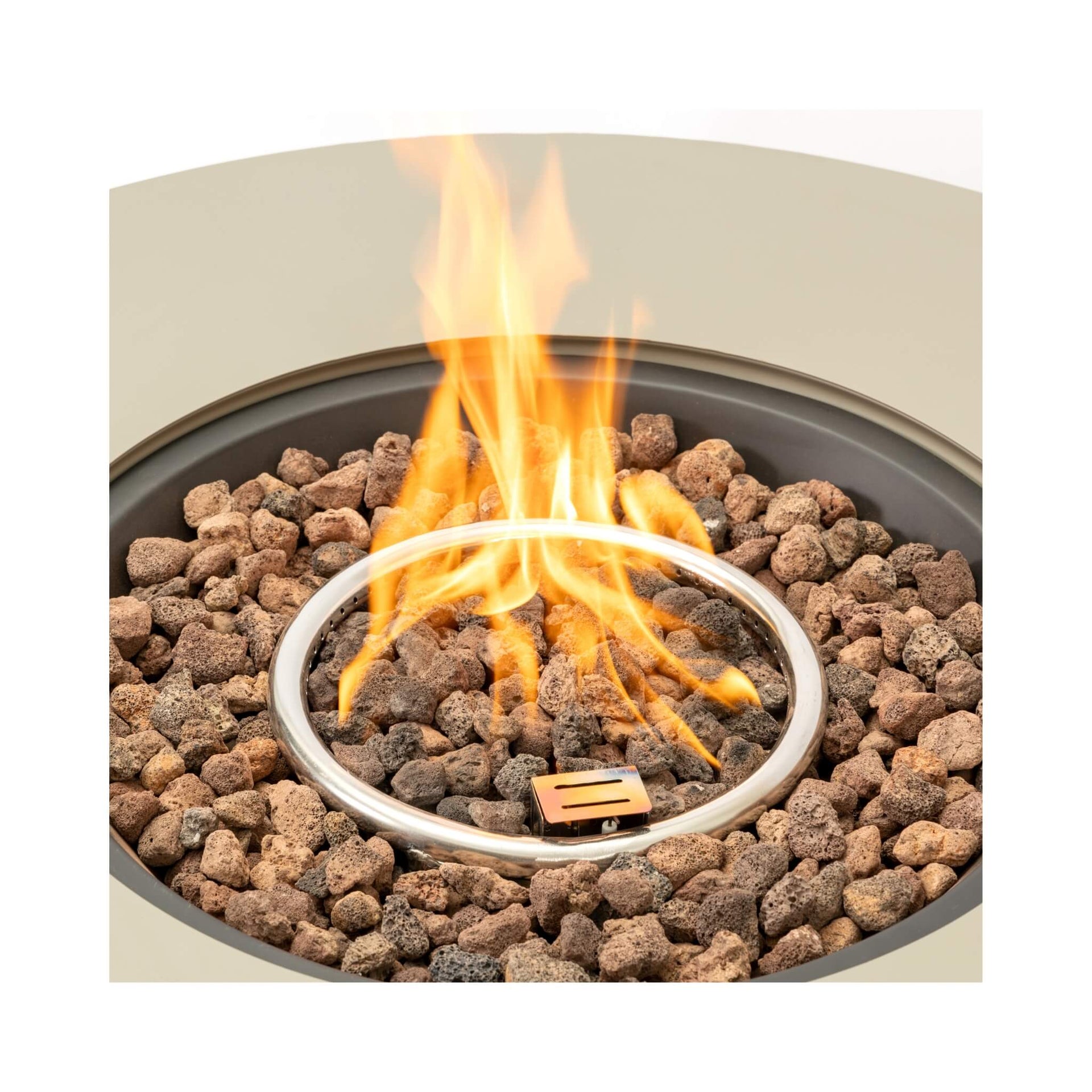 Alora Premium 36-Inch Round Outdoor Iron Patio Fire Pit Table With Metal Cover (SAK71954) SAKSBY WHOLESALE