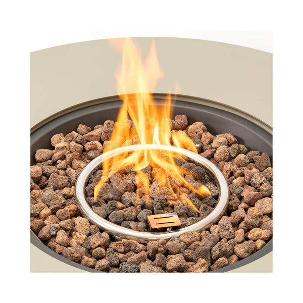 Alora Premium 36-Inch Round Outdoor Iron Patio Fire Pit Table With Metal Cover (SAK71954) SAKSBY WHOLESALE