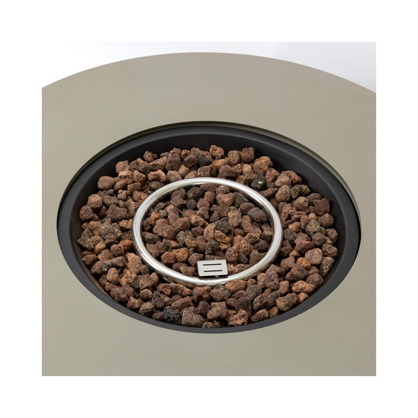 Alora Premium 36-Inch Round Outdoor Iron Patio Fire Pit Table With Metal Cover (SAK71954) SAKSBY WHOLESALE