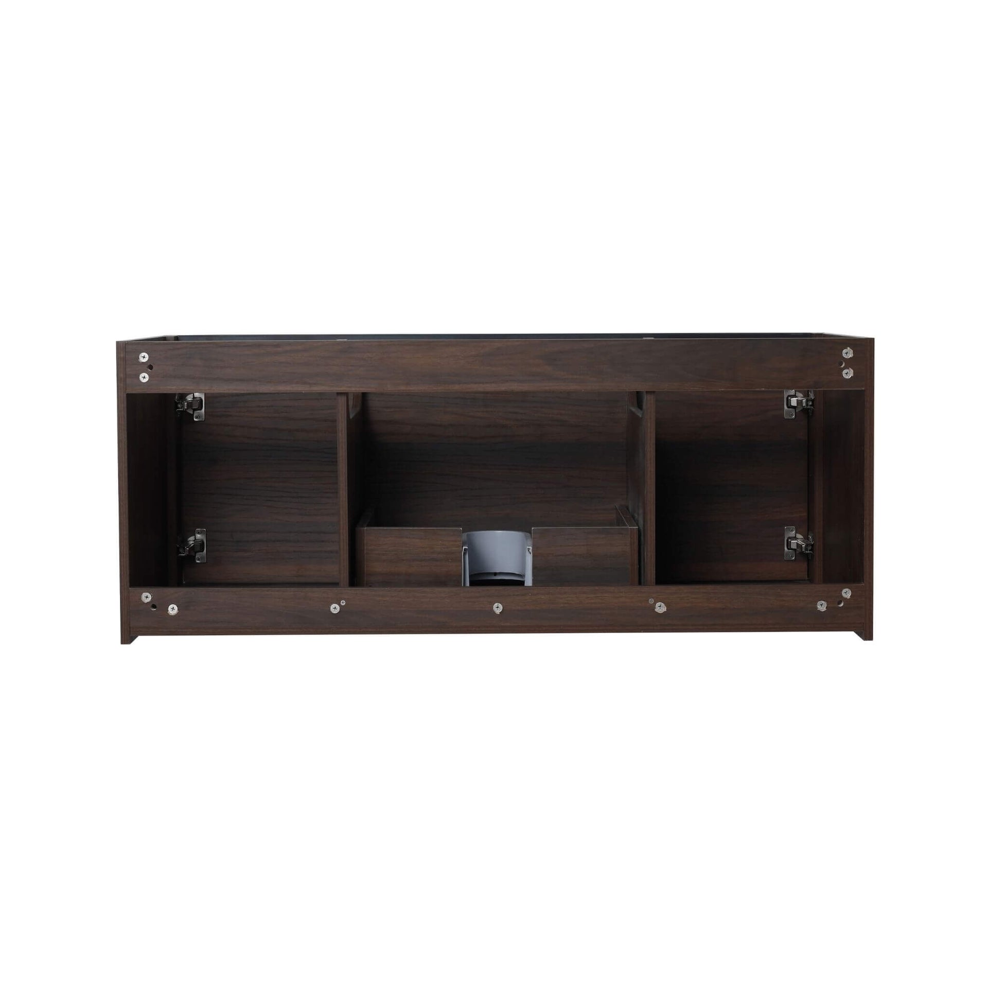 Alora Floating Walnut Bathroom Vanity With Resin Sink Soft Close Doors (SAK62941) SAKSBY WHOLESALE