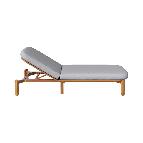 Alora Adjustable Outdoor Chaise Lounge With Reclining Backrest (SAK04689)