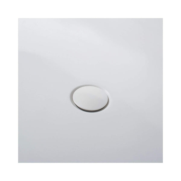 Alora Luxury 63-Inch Matte White Freestanding Soaking Bathtub With Overflow And Pop-Up Drain (SAK56140) SAKSBY WHOLESALE