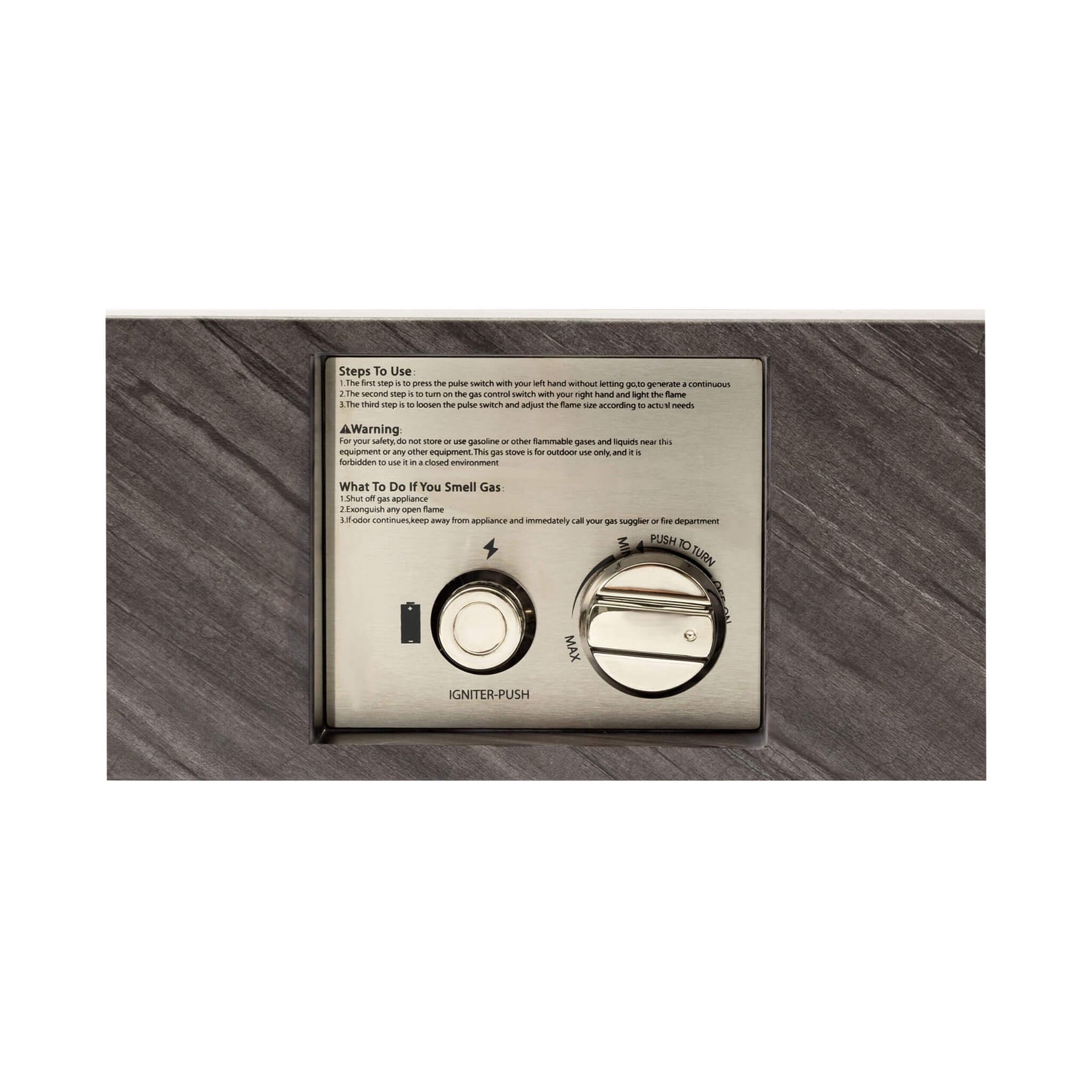 Alora 54-Inch Modern Outdoor Propane Fire Pit Table With Waterproof Cover (SAK42628) SAKSBY WHOLESALE