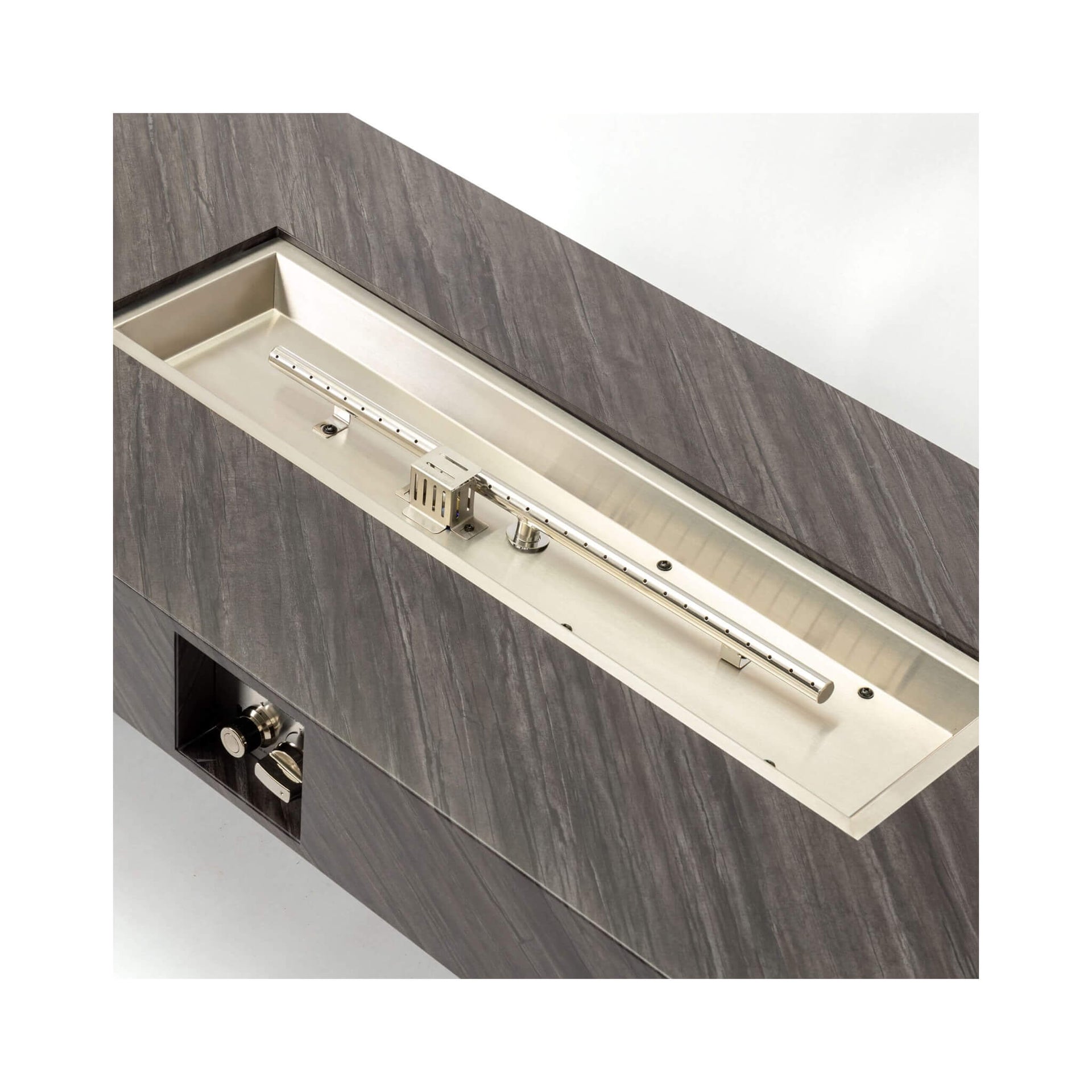 Alora 54-Inch Modern Outdoor Propane Fire Pit Table With Waterproof Cover (SAK42628) SAKSBY WHOLESALE