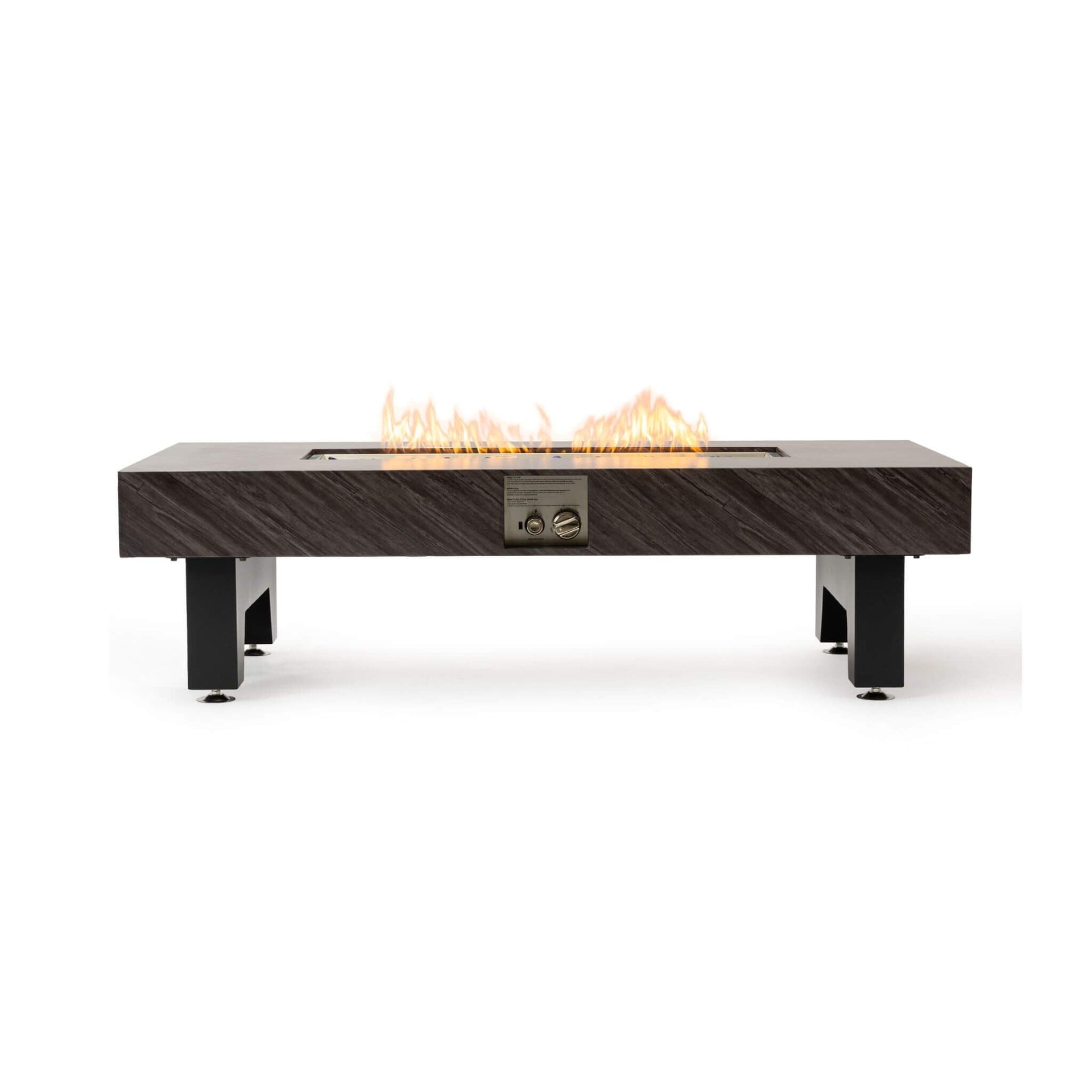 Alora 54-Inch Modern Outdoor Propane Fire Pit Table With Waterproof Cover (SAK42628) SAKSBY WHOLESALE