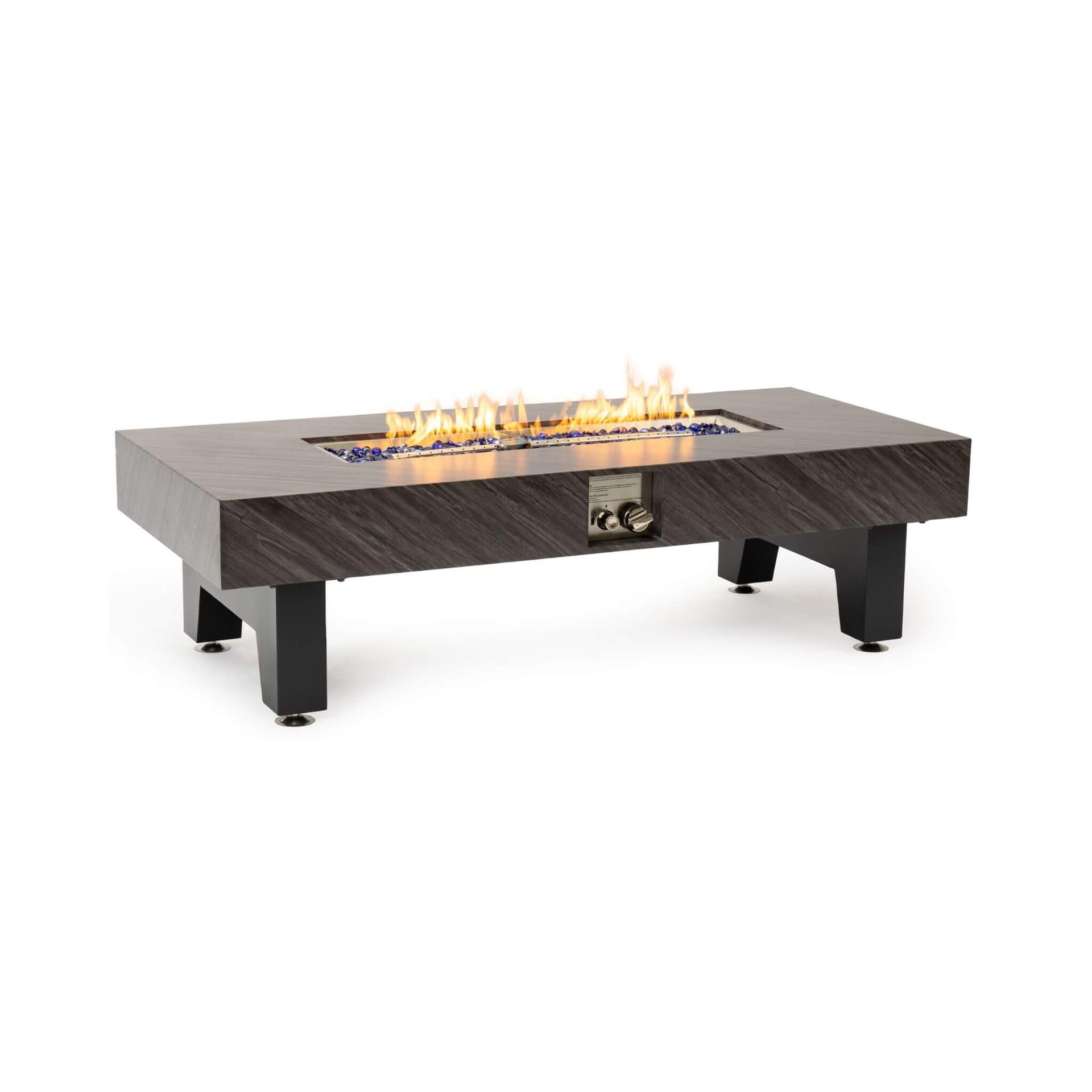 Alora 54-Inch Modern Outdoor Propane Fire Pit Table With Waterproof Cover (SAK42628) SAKSBY WHOLESALE