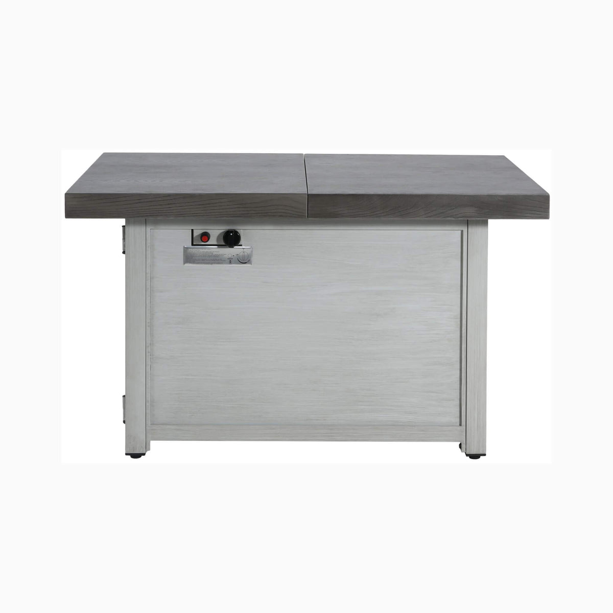Premium 50K BTU Rectangle Outdoor Aluminum Fire Pit Table (SAK70248)