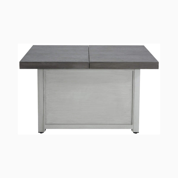 Premium 50K BTU Rectangle Outdoor Aluminum Fire Pit Table (SAK70248)
