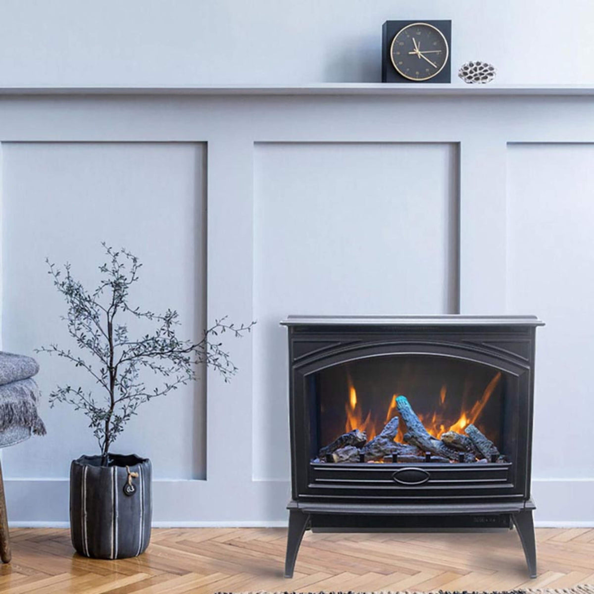 Amantii Freestanding Cast-Iron Electric Fireplace [E50-NA] (SAK53610)
