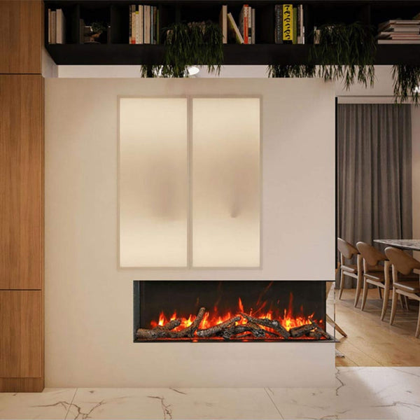 Amantii Tru-View Slim Smart 3 Sided Built-In Electric Fireplace [50/60-TRV-SLIM] (SAK28645)
