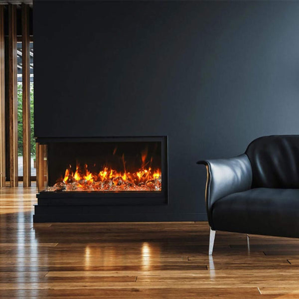 Amantii Tru-View Slim Smart 3 Sided Built-In Electric Fireplace [50/60-TRV-SLIM] (SAK28645)