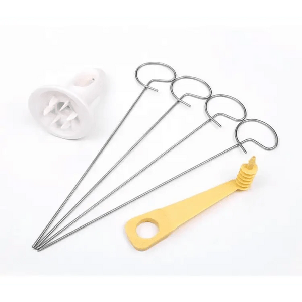 Amazing 2PC Potato Spiral Cutter Cucumber Slicer Kitchen Accessories Vegetable Spiralizer Spiral Potato Cutter Slicer Kitchen Gadgets