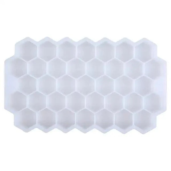 Amazing Honeycomb Ice Cube Trays Reusable Silicone Ice cube Mold Free Ice maker with Removable Lids