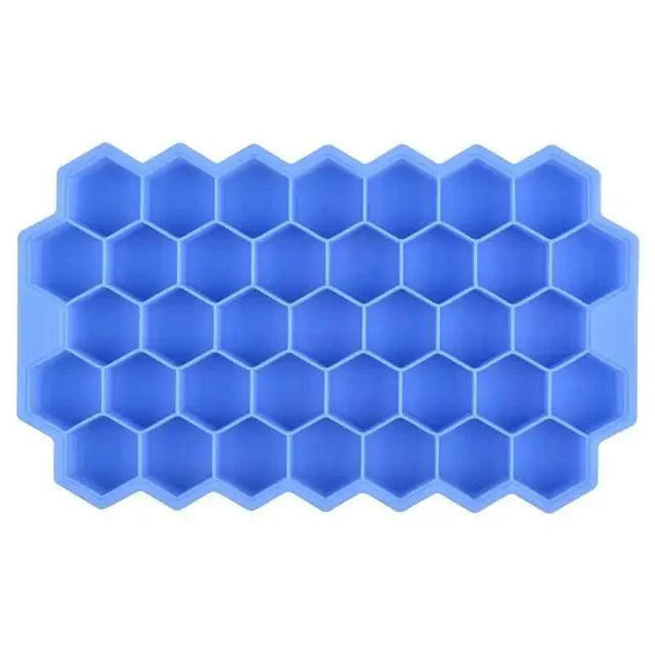 Amazing Honeycomb Ice Cube Trays Reusable Silicone Ice cube Mold Free Ice maker with Removable Lids