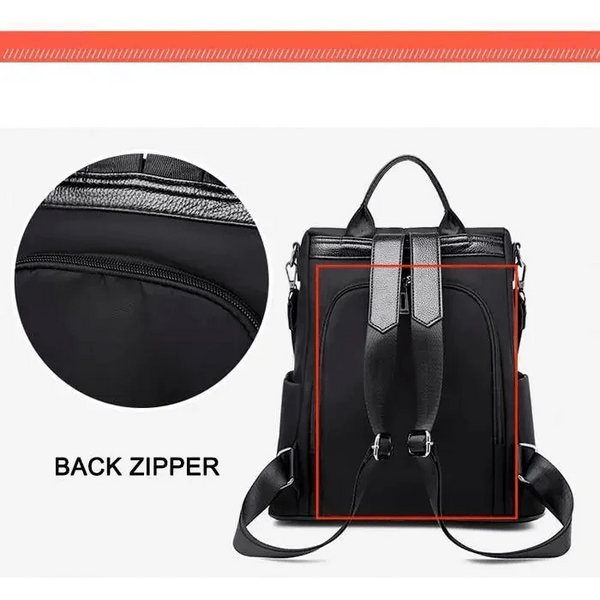 Amaznig Anti-theft Backpack In Waterproof Fabric Large Shoulder Bag With Large Capacity For Women And Men