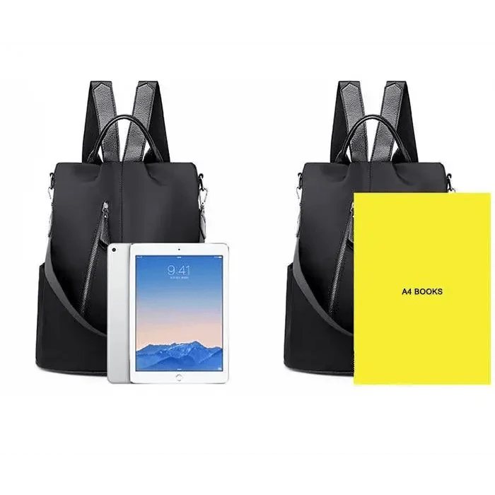Amaznig Anti-theft Backpack In Waterproof Fabric Large Shoulder Bag With Large Capacity For Women And Men