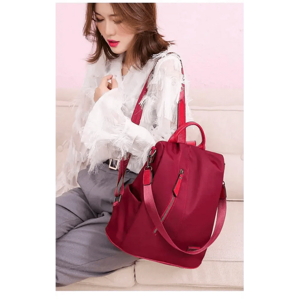 Amaznig Anti-theft Backpack In Waterproof Fabric Large Shoulder Bag With Large Capacity For Women And Men