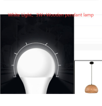 Woven Bamboo Chandelier 30cm Restaurant Style