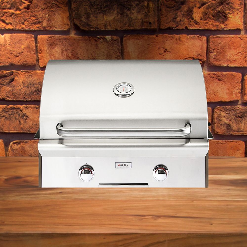 American Outdoor Grill 24NBL-00SP L-Series 2-Burner Built-In Natural Gas Grill, 24