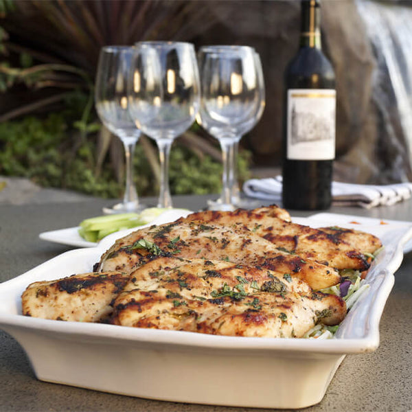 American Outdoor Grill 30NBL L-Series 3-Burner Built-In Natural Gas Grill W/ Rotisserie Kit, 30