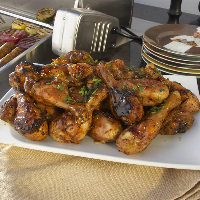 American Outdoor Grill 24NBT T-Series 2-Burner Built-In Natural Gas Grill W/ Rotisserie Kit, 24