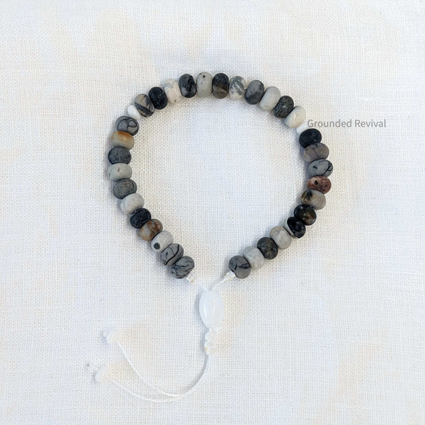 American Picasso Tasbih Bracelet | Men's Prayer Beads - 33 Disc Beads, 8mm