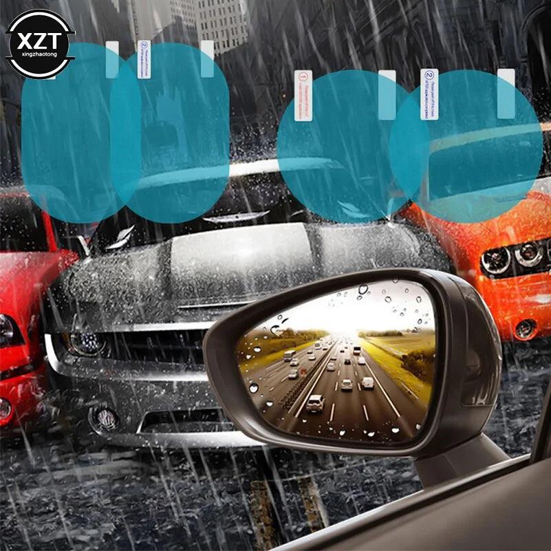 2 Pieces Anti-Fog Clear Rainproof Car Rearview Mirror Protective Film
