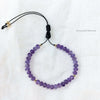 Amethyst Tasbih Bracelet | Women's Prayer Beads - 33 Disc Beads, 6mm