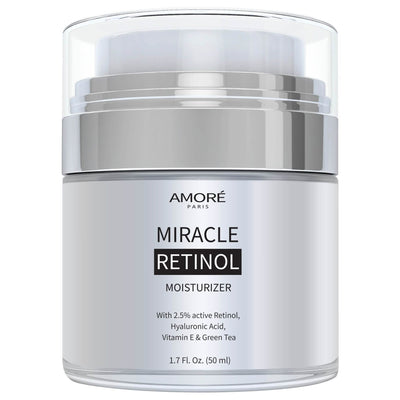 AMORÉ PARIS Retinol 2.5% High Potency Anti-Aging Moisturizer - 1.7 Fl. Oz.