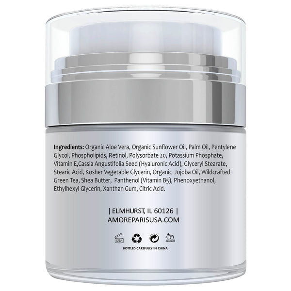 AMORÉ PARIS Retinol 2.5% High Potency Anti-Aging Moisturizer - 1.7 Fl. Oz.