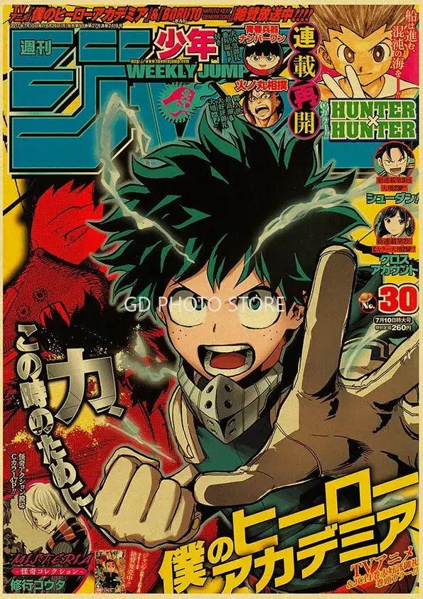 Vintage Anime Poster Set