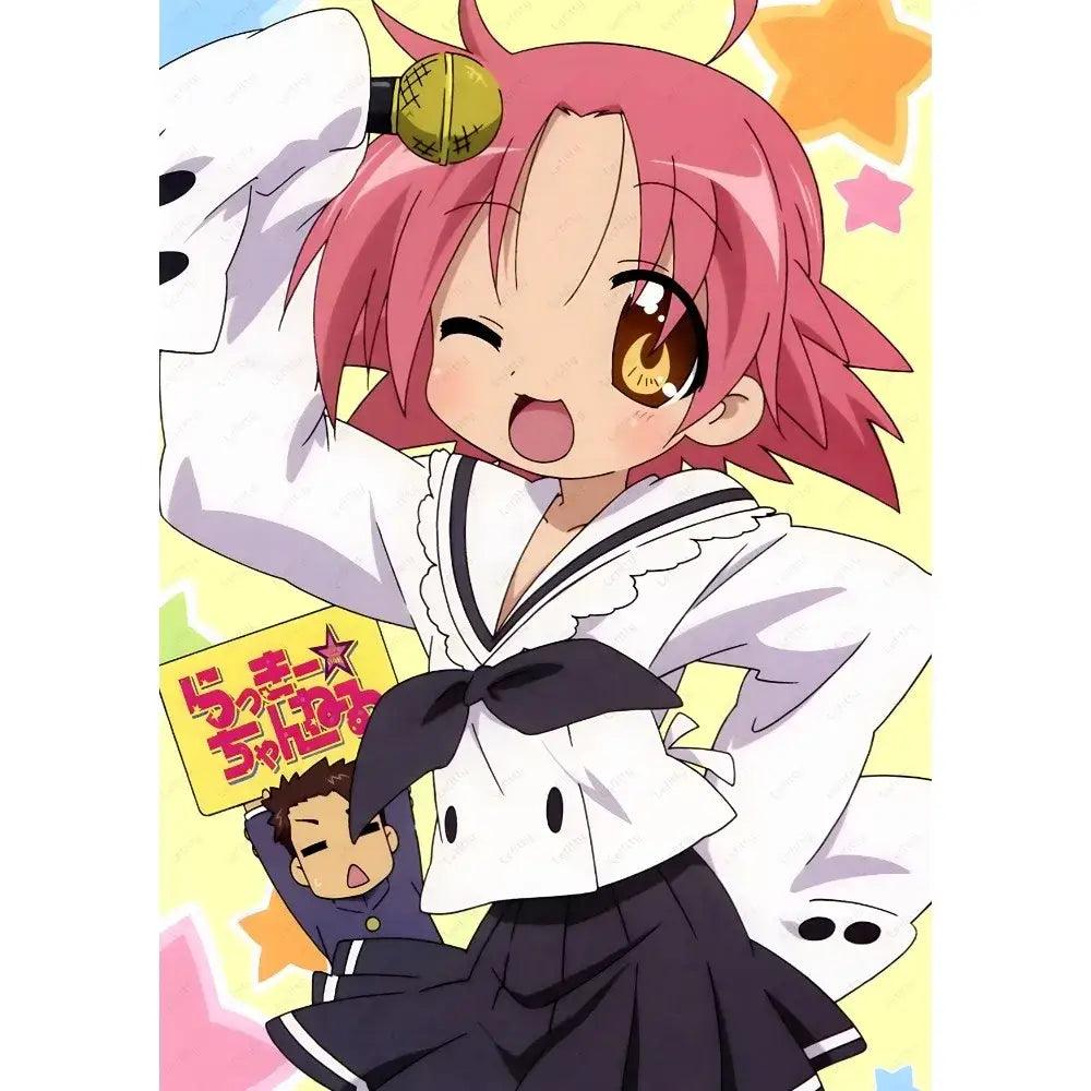 Anime Girl Waterproof Poster