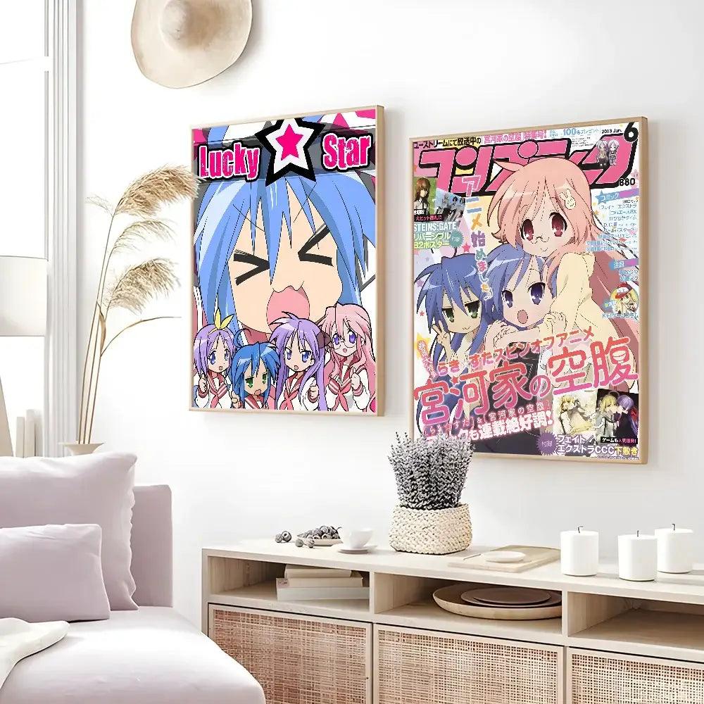 Anime Girl Waterproof Poster